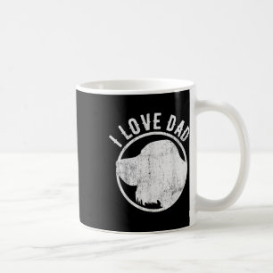 Mug Mignon Chien thème Fête des pères Chemise J'aime P