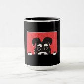 Mug Mignon chiot Schnauzer miniature noir (Centre)