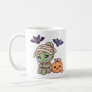 Mug Mignon Citrouille de Mummy Triste Chauves-souris K
