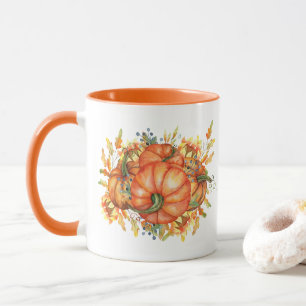 Mug mignon citrouille saisonnier automne