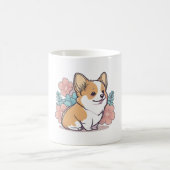 Mug mignon corgi  (Centre)