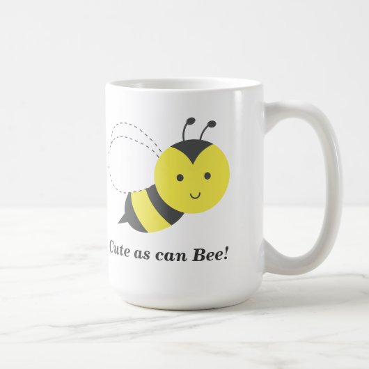 Mug Mignon de même que peut abeille (Droite)