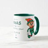 Mug mignon de Noël (Devant droit)