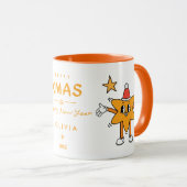 Mug mignon de Noël (Devant droit)