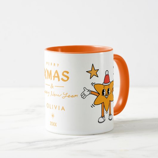 Mug mignon de Noël (Devant droit)