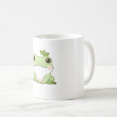 Mug Mignon Dessin Simple de Grenouille Chibi de Style  (Devant droit)