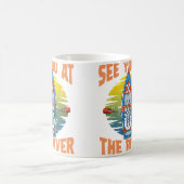 Mug Mignon Drôle À Vous Au Radeau De La Rivière (Centre)