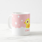 Mug Mignon en caoutchouc mignon dans le bain moussant (Devant gauche)
