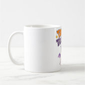 Mug Mignon et Effrayant Bébé Dragon Violet Café Hallow (Gauche)