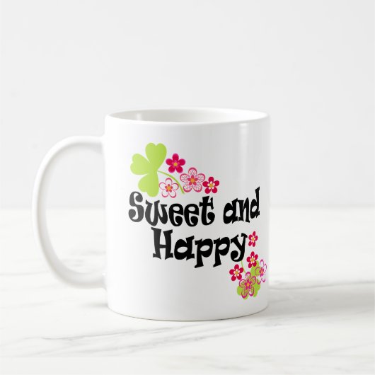 Mug Mignon et heureux (Gauche)