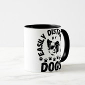 Mug Mignon facilement distrait par les chiens amateurs (Devant droit)