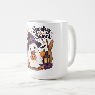 Mug Mignon fantôme effrayant et doux Veste à capuche p
