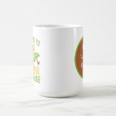 Mug mignon Ferme bienvenue ajouter Nom de famille (Centre)