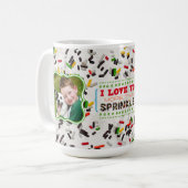 Mug Mignon Funny 2 Photo JE VOUS AIME PLUS QUE DES SPR (Devant gauche)