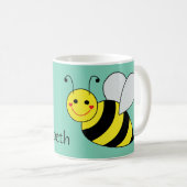Mug Mignon gaffez l'abeille personnalisée (Devant droit)