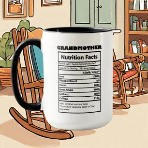 Mug mignon grand-mère mot faits d'art