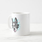Mug Mignon ! Hippie Boston Terrier (Devant gauche)