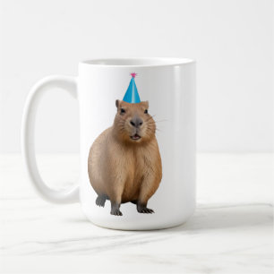 Mug Mignon Illustration de Capybara Kawaii Esthétique