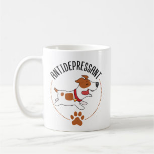 Mug Mignon Jack Russell Chien Antidépresseur