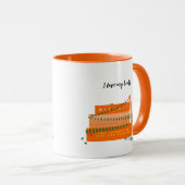 Mug Mignon | J'aime mes livres (Devant droit)