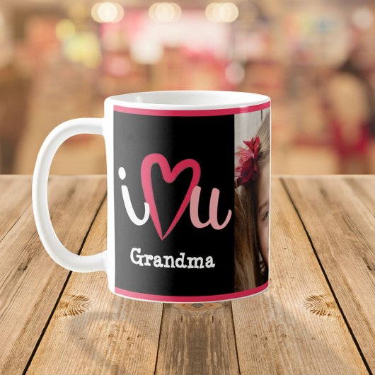 Mug Mignon Je t'aime Photo du Coeur