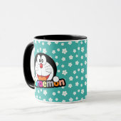 Mug Mignon Kawaii Doraemon Anime Noir (Devant gauche)