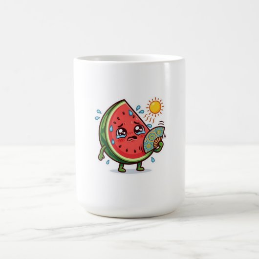 Mug Mignon Kawaii Été Marocain Pastèque Dallae Coll (Centre)