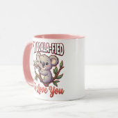Mug Mignon Koala de la Saint-Valentin – Je suis Koala- (Devant gauche)