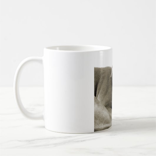 Mug mignon loup à clocher (Gauche)