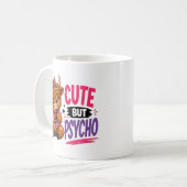Mug Mignon mais psychopathe (Devant gauche)