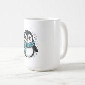 Mug Mignon Manchot Hiver (Devant droit)