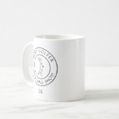 Mug Mignon Meilleur Golfeur Tir Long Mot d'Esprit Pour (Devant gauche)