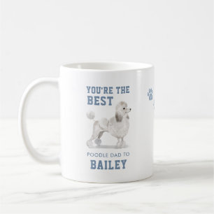 Mug Mignon meilleur papa caniche Illustration et pho