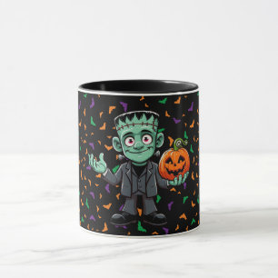 Mug Mignon, monstre du dessin animé Frankenstein