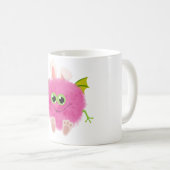 Mug Mignon monstre lapin duveteux (Devant droit)