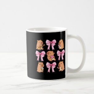 Mug Mignon Nk Coquette Nœud Kawaii Amoureux de Capybar