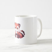 Mug mignon panda roux (Devant droit)