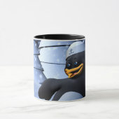 Mug Mignon pingouin marin d'hiver Art de vacances enne (Centre)