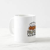 Mug Mignon professeur de citrouille Design Halloween_1 (Devant gauche)
