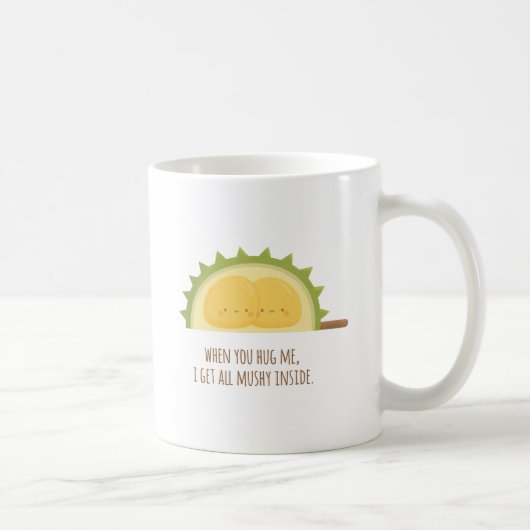 Mug Mignon Quand Tu Me Serres Dans Tes Bras Je Deviens (Droite)