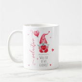 Mug Mignon Saint-Valentin Seras-tu mon Gnome ? (Gauche)
