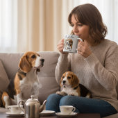Mug Mignon Sandy Browns Thé et Amour de Beagle