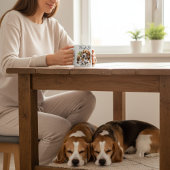Mug Mignon Sandy Browns Thé et Amour de Beagle