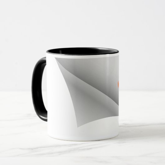 Mug mignon singe sous le patch (Devant gauche)