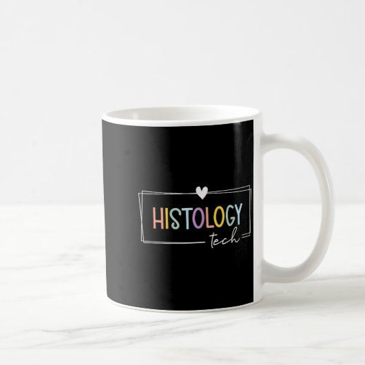 Mug Mignon Tech de Histologie Boho Technicien de Labor (Droite)