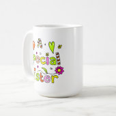 Mug Mignon une expression spéciale des textes de (Devant gauche)