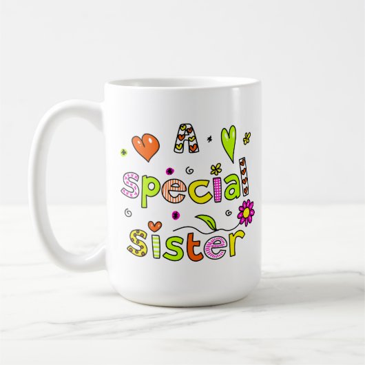 Mug Mignon une expression spéciale des textes de (Gauche)