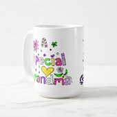 Mug Mignon une expression spéciale des textes de mamie (Devant gauche)