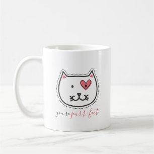 Mug Mignon vous êtes Saint-Valentin de chat de