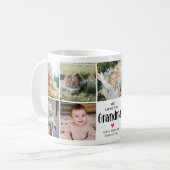 Mug Mignon 'We Love You Grand'ma' Photo Collage (Devant gauche)